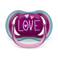 Avent 2 ciucci ultra air 18+ mesi colore blu/viola – philips