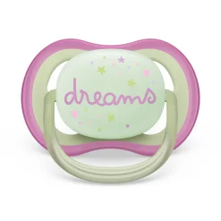 Avent 2 ciucci ultra air night time 0-6 mesi decorazione farfalla/dreams – philips