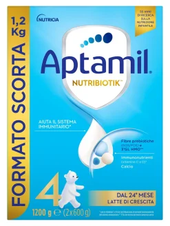 Aptamil – 4 latte di crescita nutrobiotik 1.200gr (2 buste x 600gr)