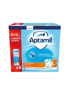 Aptamil – latte crescita 3 6×1000 ml