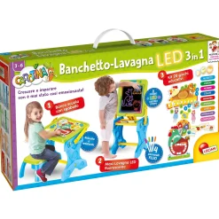 LISCIANI Carotina banchetto lavagna led 3 in 1