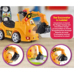 LISCIANI Carotina ride on bulldozer