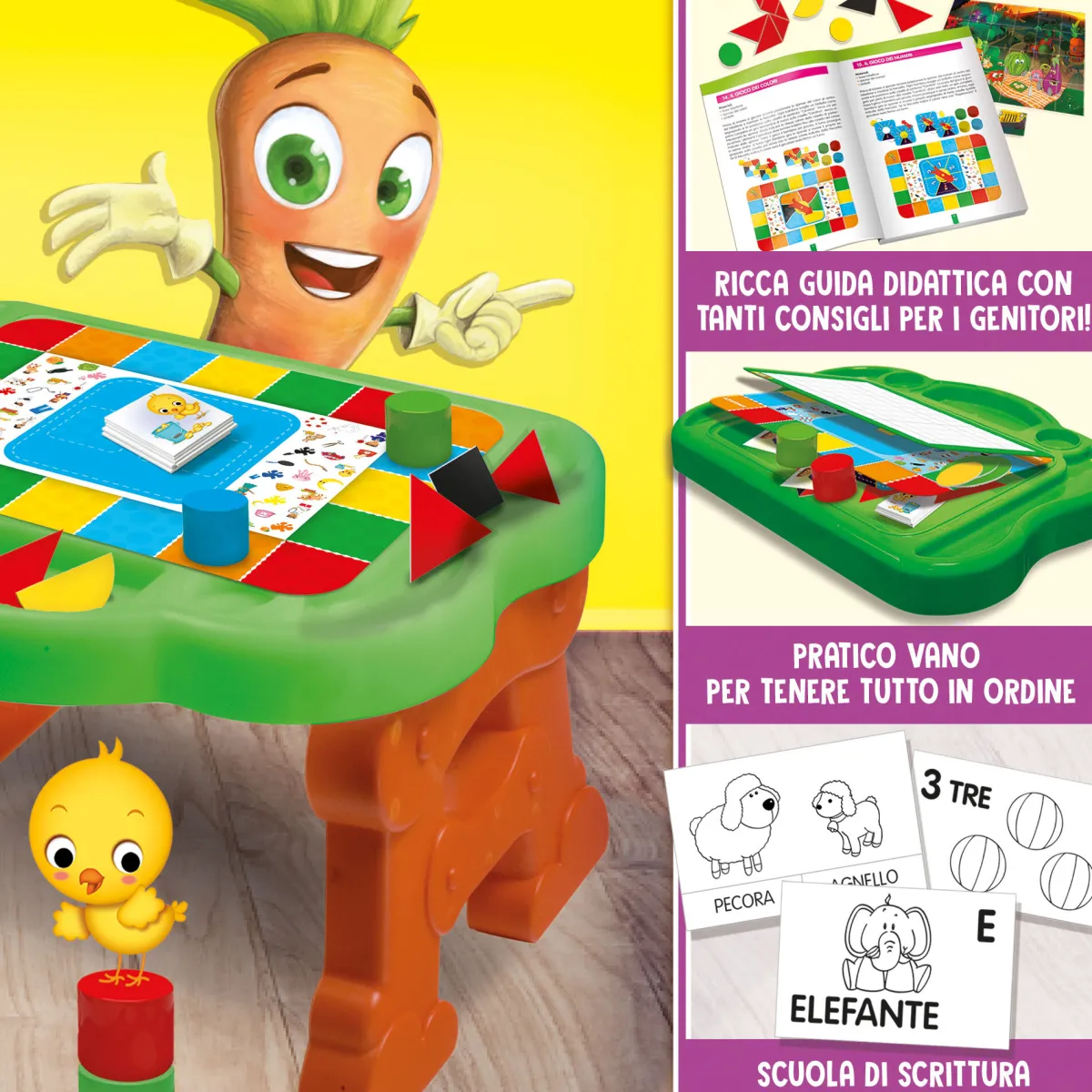 LISCIANI Carotina tavolino molto attivo 30 giochi