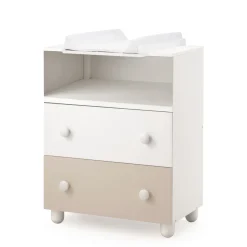 Cassettiera easy dresser tortora – italbaby