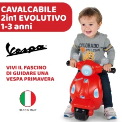 Chicco Cavalcabile vespa primavera rossa – divertimento in movimento