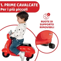 Chicco Cavalcabile vespa primavera rossa – divertimento in movimento