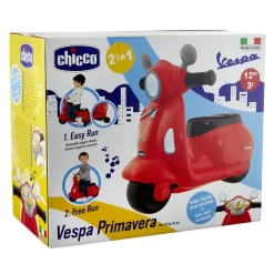 Chicco Cavalcabile vespa primavera rossa – divertimento in movimento