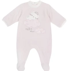 Chicco – tutina con apertura a patello e entrogamba – in ciniglia
