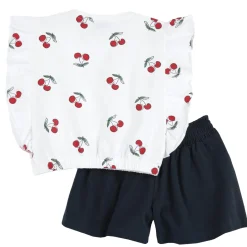 Chicco Completo maglietta e pantaloncini, in cotone