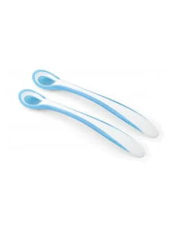 Nuvita Cucchiaini termosensibili blu