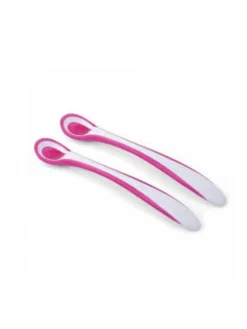 Nuvita Cucchiaini termosensibili rosa