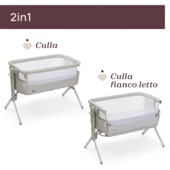 Chicco Culla next2me armonia motherpearl –