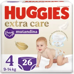 Huggies Extra care mutandina tg. 4