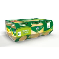 Hero baby omo pera e mela bio 6x120g