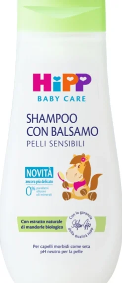 Bambino Hipp baby shampoo con balsamo 200ml