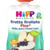 Hipp frutta frullata plus + mela pera con frutti rossi con ferro 90g