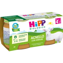 Hipp Baby Hipp omogeneizzato agnello con verdure 2x80g