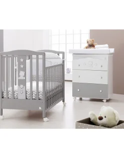 Italbaby - lettino popstar grigio