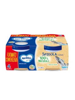 Mellin – omogeneizzato spigola 4×80 gr