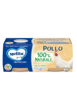 Mellin omogeneizzato pollo 2×80 gr