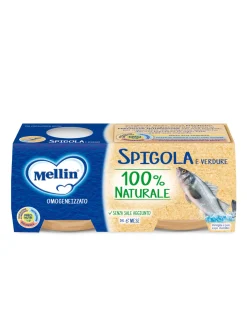 Mellin omogeneizzato spigola 2×80 gr