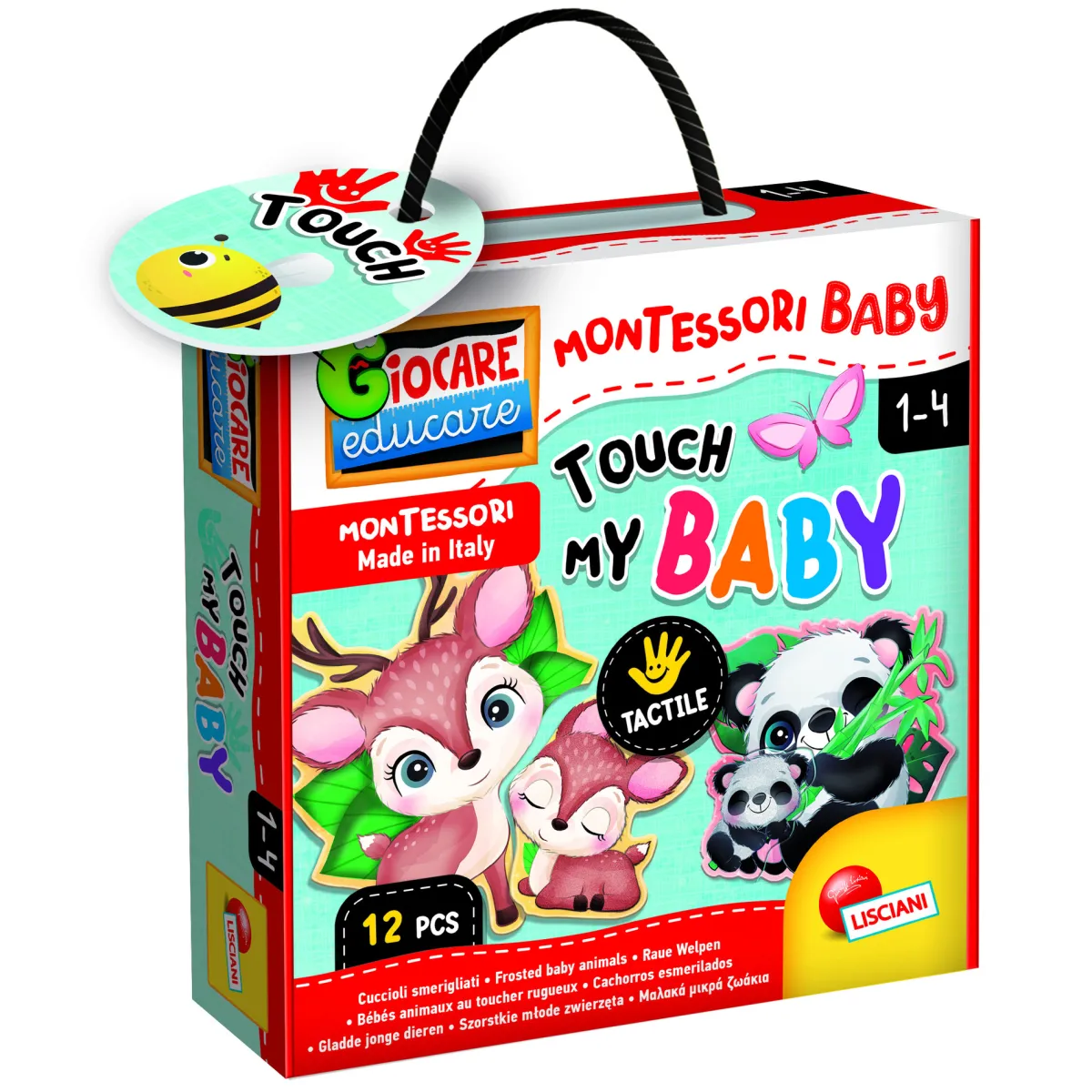 LISCIANI Montessori baby touch my baby