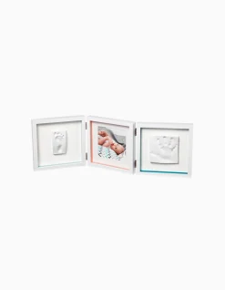 Baby Art My baby style frame, white double