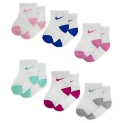 Nike pop color ankle 6pk