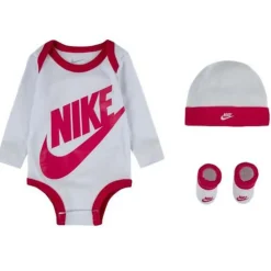 Nike set regalo body ml +cappello + babbucccia girl