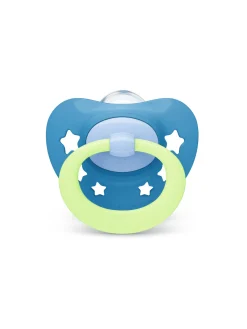 Nuk – succhietto signature night silc 6-18 2pz