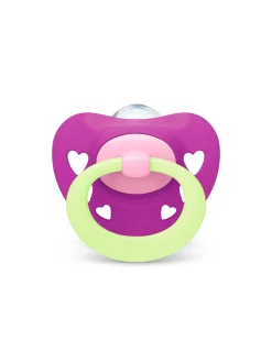 Nuk – succhietto signature night silc 6-18 2pz