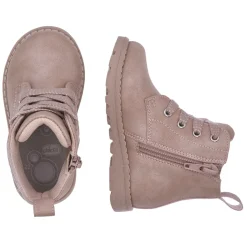 Chicco Polacchino flemma zip stringhate rosa con stella –