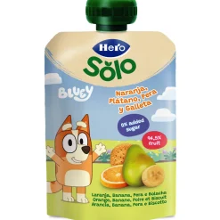 Hero Pouch bluey ban pera arancia biscotto 100g –