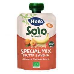 Hero Pouch frutta & avena con albicocca banana e avena 100 gr – solo