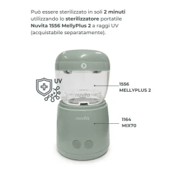 Nuvita Scaldabiberon portatile mix70 universale con funzione di mescolamento 1164 –
