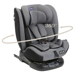 Chicco Seggiolino auto unico evo i-size (40-150 cm) grey black –