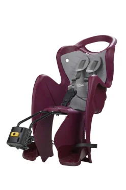 Bellelli Seggiolino bici posteriore mr fox frame red must luxe