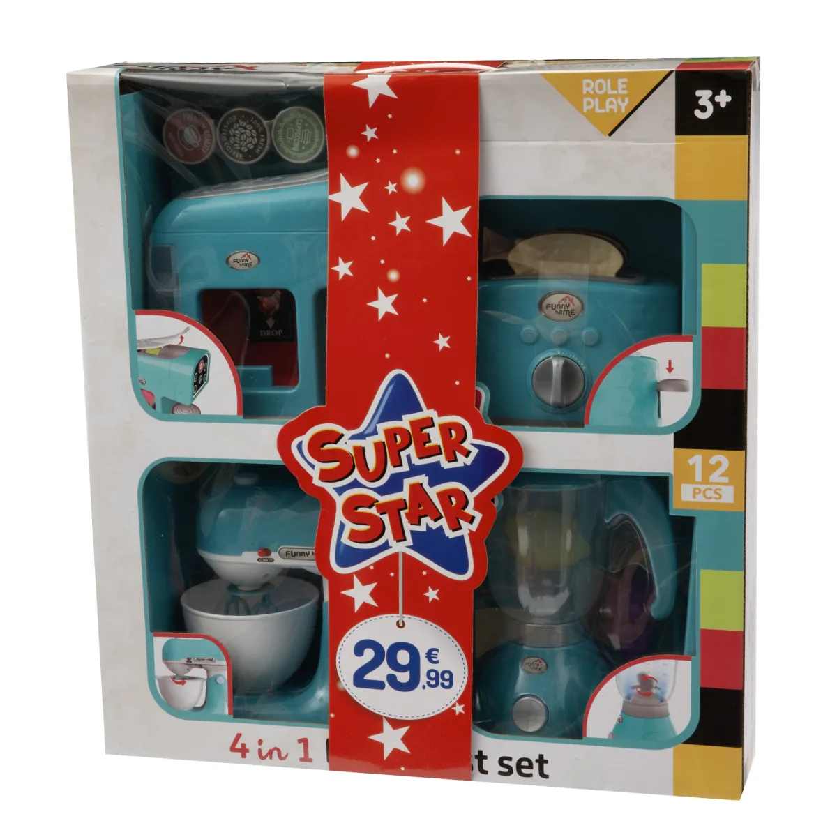 Superstar Set colazione 4in1 – funny home 3+