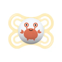 Mam Succhietti perfect 2-6m silicone bio-circolare conf. singola giallo –