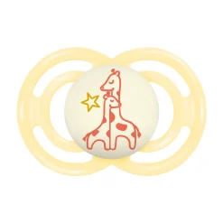 Mam Succhietti perfect night 6+m silicone bio-circolare conf. singola giallo –