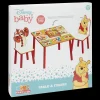 Baby Smile Tavolo e sedie – winnie the pooh – spazio per i piccoli
